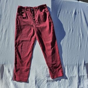 Gloria Vanderbilt Women's Red Jeans